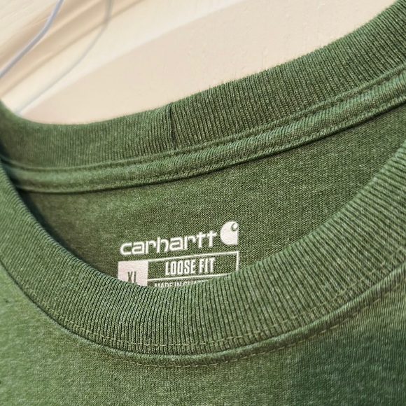 Carhartt Green Long Sleeve Shirt - Picture 3 of 3